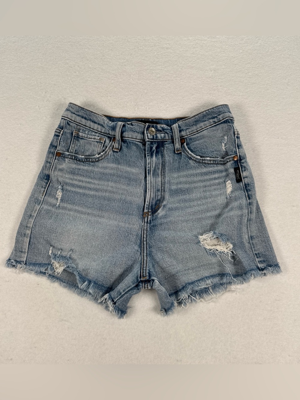 Silver Jeans Highly Desirable Shorts Womens Size 28 Cut Offs High Waisted 90s